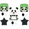 Panda Personalize "Remarkable" Birthday party balloons Decoration Supplies