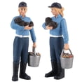 thumbnail image 3 of Juguetes modelo de granjero BuyWeek Figura de granjero realista Modelo de granjero PVC, 3 of 13