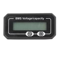 thumbnail image 1 of Lithium Battery , Voltage Capacity Tester Clear Display Screen 8-99.9V With Cable For Electric Vehicle Battery Packs, 1 of 8