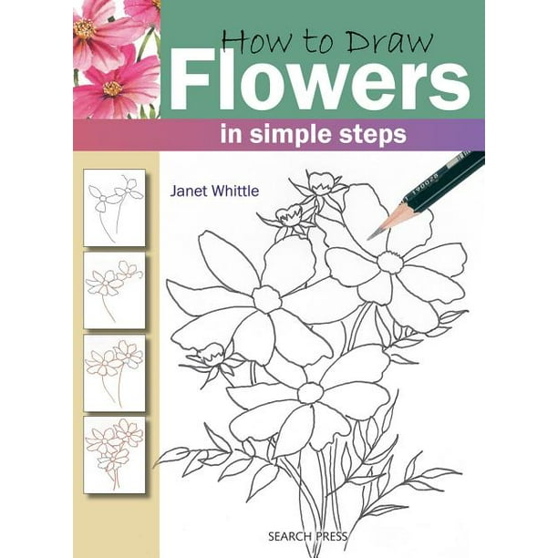 How to Draw (Search Press) How to Draw Flowers (Paperback) Walmart