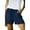 Navy, variant on Plus Size Shorts for Women, Women Comfy Drawstring Casual Elastic Waist Shorts Summer Beach Lightweight Short Pants Cotton Shorts with Pockets 2025 Mint Green XXL