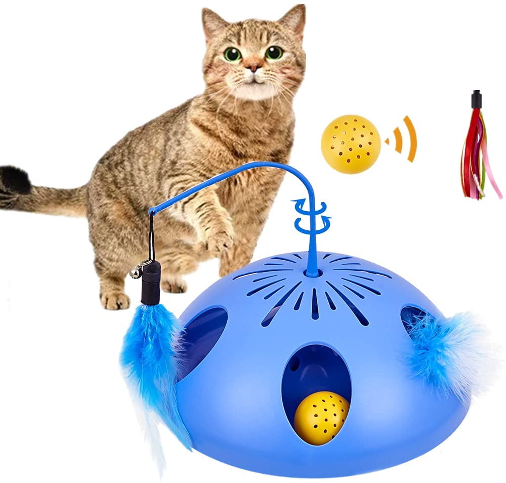 Interactive Cat Toys, Electric Cat Feather Toy for Egypt Ubuy