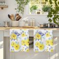 thumbnail image 4 of Yellow Watercolor Floral Kitchen Towels Set of 1, Spring Flower Abstract Art Absorbent Dish Towels for Kitchen, Microfiber Hand Towel, Quick Drying Tea Towel for Cleaning Decorative Dishcloths, 4 of 7