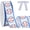 Baseball, variant on Sport Ribbon, 7/8 Inch 10 Yards Softball Baseball Burlap Grosgrain Ribbon for Team Wreath Bow, Gift Wrapping, Events, Theme Party Decoration -