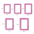 thumbnail image 6 of YUEWAN 5 inch Small Photo Frame Pvc Magnetic Picture Frame Refrigerator Magnet Photo Display Frame DIY Photo Frame for Home, 1PC, 6 of 10