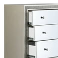 thumbnail image 2 of Miekor Furniture Sliverfluff Mirrored & Champagne Finish Chest 06778, 2 of 5