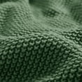 thumbnail image 4 of INK+IVY Bree Knit 50x60" Contemporary Acrylic Fabric Throw in Green, 4 of 8