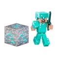 thumbnail image 1 of Paquete de figuras de Steve Diamante de Minecraft, 1 of 1