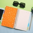 thumbnail image 5 of LEEYNEER 5 Subject Notebook，Wide Ruled Spiral Notebooks，A5 Travelers Notebook  Colored Dividers with Tabs   5.7”×8.27”  300 Pages, 5 of 7