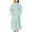 Green, variant on qolati Plush Hooded Bathrobe for Men Women Full Length Soft Flannel Warm Winter Robes Fuzzy Fleece Striped Print House Robe Nightgowns with Pockets