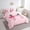 Hotpink, variant on Erosebridal Letter Initial J Bedding Sets Twin Size,Kawaii Bow Comforter Sets with Sheets,Ultra Soft Reversible Bed in a Bag Twin size,Cow Print Decor,7pcs