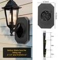 thumbnail image 3 of 8141DBL Siding Mounting Plate, Outdoor Light Mounting Block Fits 1/2" Lap Double Viny Siding,Built-in Electrical Box– Easy Installation with All Hardware Included, 3 of 6