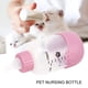 thumbnail image 4 of Biberón de 100 ml, Biberón para Mascotas, Biberón de Leche Portátil Con 3 Plas de Mini Tetina de Repuesto para para Todas Las Rasas de Cachorros Recién Nacidos, Conejos, 4 of 7