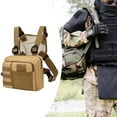 thumbnail image 6 of Kuntesetty Chest Rig Bag Fanny Pack Holder Multiple Pockets Front Pack Pouch Vest Chest Bag Khaki, 6 of 9