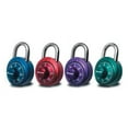 thumbnail image 2 of Master Lock Padlock Colors 1-7/8quot; Red Blue Purple Carded, 2 of 2