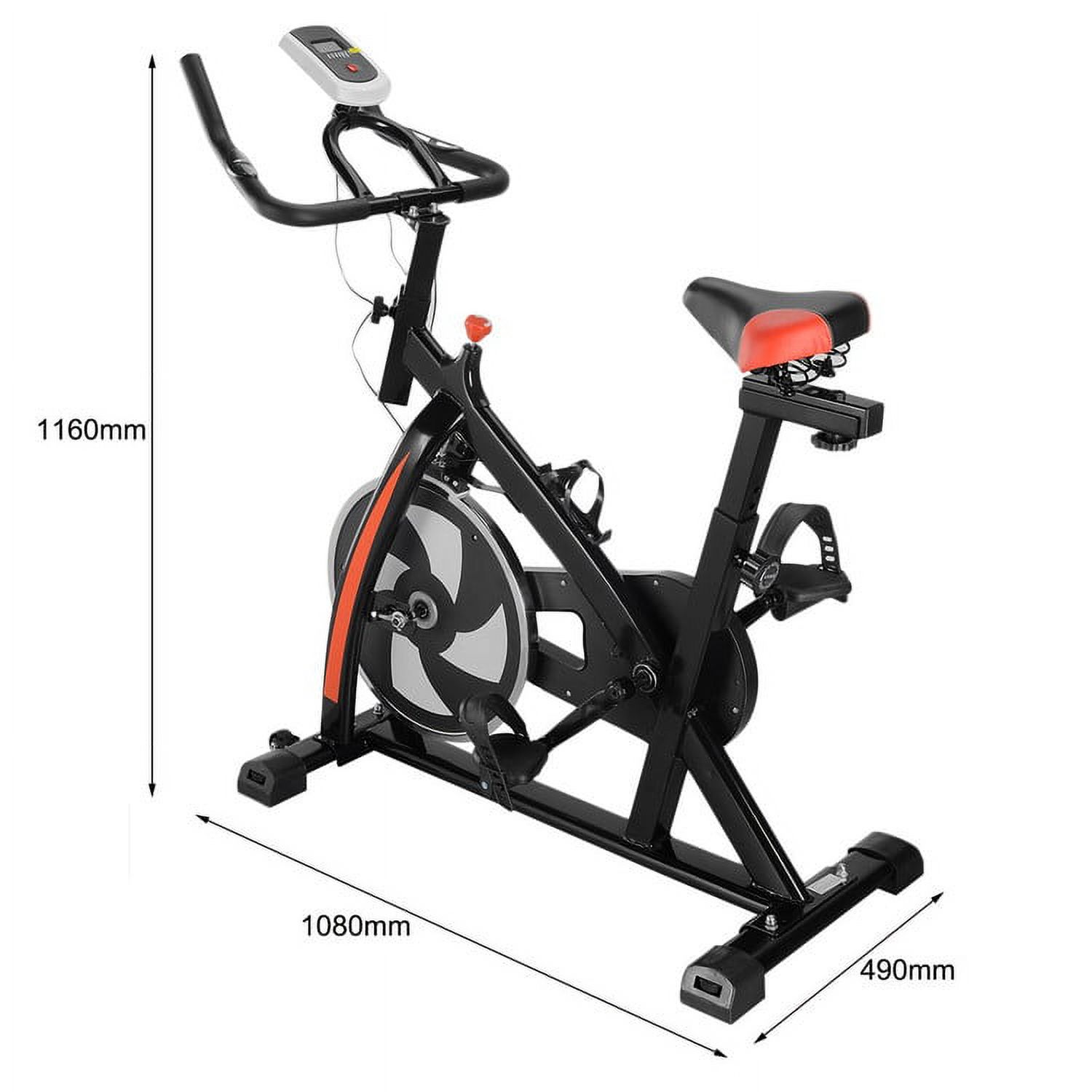 Indoor Cycling Trainer Exercise Bike Cycling Twisting Mini Exercise Bike Equipment (Black) - image 4 of 4