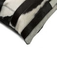 thumbnail image 2 of Natural Torino Madrid Cowhide Pillow | Black & white | 12"x20", 2 of 4
