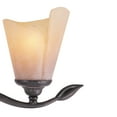 thumbnail image 4 of Capri 3 Light Bronze Rustic Vine Bathroom Vanity Fixture, 4 of 4