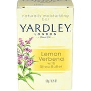 Yardley London Moisturizing Bar Lemon Verbena With Shea Butter 4.25 oz (Pack of 3)