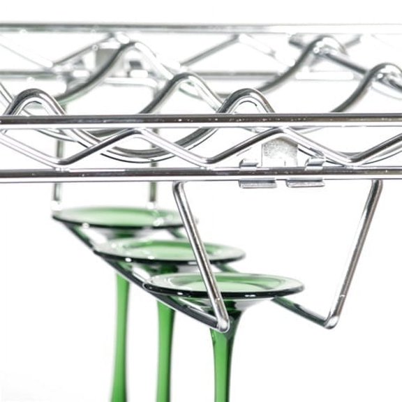 Shelving Inc. Wire Stemware Holder for 14"d Wire Shelves