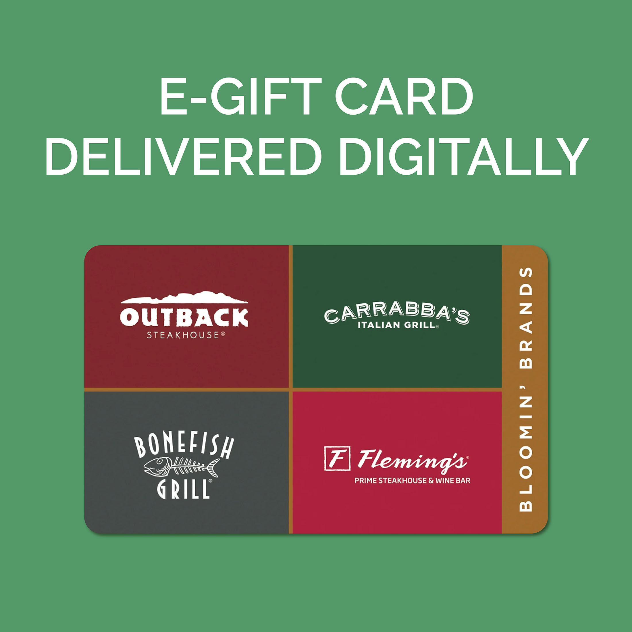 Bloomin’ Brands eGift Card [Email Delivery]