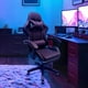 thumbnail image 2 of Silla Gamer Escritorio Ergonómica Reclinable Con Descansa Pies negro Grande Titano TT-SGCRP, 2 of 7