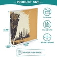 thumbnail image 5 of Bull Bison Trees 3 Ring Binders 1.5 inch Hardcover File Folders with Interior Pockets A4 Size Organizer for School Office Hospital, 5 of 8