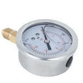 thumbnail image 3 of Oil Pressure Gauge Radial Pressure Gauge Oil Filled Pressure Gauge TS PGG604-25bar 1/4BSP Y60 High Accuracy Oil Filled Pressure Gauge Meter 0-25bar 0-400psi ANGGREK Otros, 3 of 8