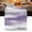 Purple, variant on Orange Gray White Table Runner 48 Inches Long, Farmhouse Abstract Ombre Texture Kitchen Coffee Dining Table Decoration for Home Party Birthday Wedding Home Decor 13x48 Inches
