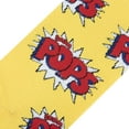 thumbnail image 4 of Crazy Socks, Unisex, Size 5-13, Corn Prints, Crew Socks, Colorful Socks, 4 of 6