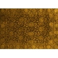 thumbnail image 1 of Ahgly Company Indoor Rectangle Abstract Yellow Modern Area Rugs, 6' x 9', 1 of 4