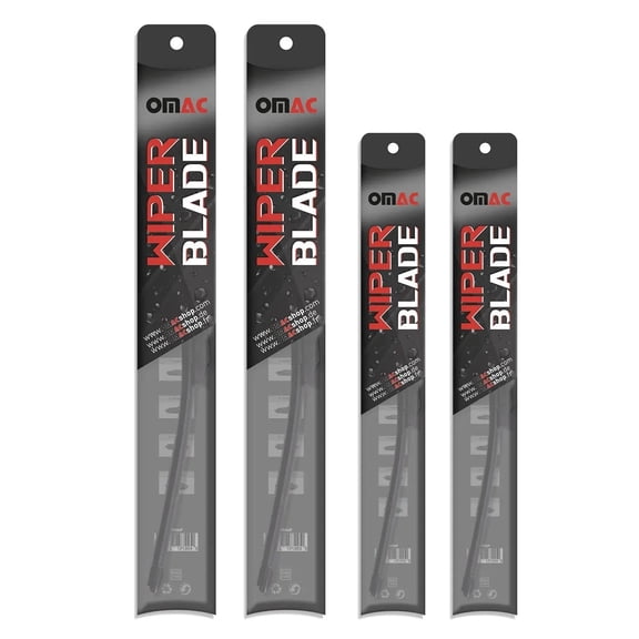 Front & Rear Windshield Wiper Blades Set for Mini Cooper Clubman F54 2016-2024