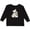 AB-Black, variant on Curious Wheaten Terrier Boys or Girls Long Sleeve Toddler T-Shirt
