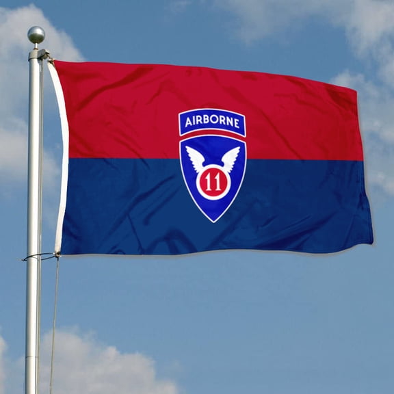 11th Airborne Division US Army Flag 3x5Feet Outdoor Indoor Decoration Flag with Brass Grommets