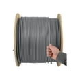 thumbnail image 4 of Tripp Lite 1000ft PVC CMR CAT5E CAT5 SOLID UTP BULK CABLE GRAY 1000', 4 of 6
