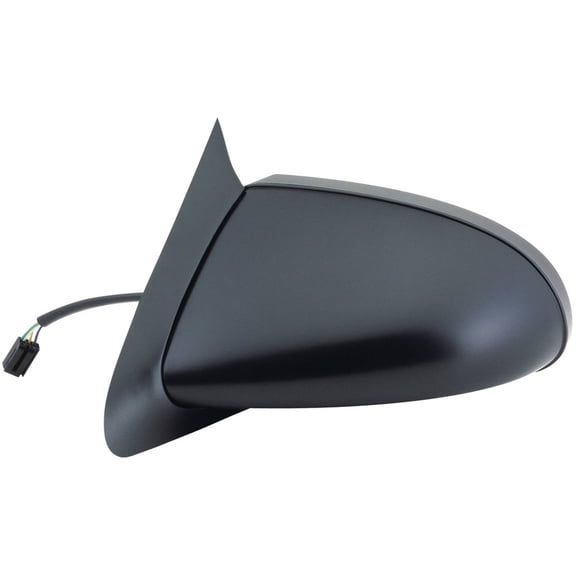 61524F - Fit System Driver Side Mirror for 92-95 Ford Taurus SHO, Wagon, Mercury Sable Wagon, black, blue lens, non-foldaway, Power