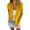 #2 long sleeve_Yellow, variant on Women's Lapel Front Knit Cardigan Faux Suede Trim Open Front Long Sleeve Work-Ready Dressy Casual Minimalist Fall Versatile Cover-Up