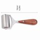 thumbnail image 5 of Rodillo para cantear cuero con mango de madera de peral, 90 mm, 5 of 5