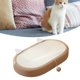 thumbnail image 3 of Cama Rascadora Para Gatos Ovalada, Resistente A La Abrasión Que Evita La Descamación Cama Rascadora Para Gatos Con Material De Sisal Espacio De Descanso Cómodo Universal Cama, 3 of 7