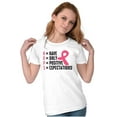 thumbnail image 4 of Breast Cancer Have Hope Pink Ribbon Women's Graphic T Shirt Tees Brisco Brands S, 4 of 5