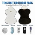 thumbnail image 2 of 20 Pcs Compatibles avec Omron Tens Unité Tampons de Remplacement Tampons Réutilisables 10 Paires [Réduit!!! Nouvelle Édition]_Surprise Excellent Cadeau, 2 of 5