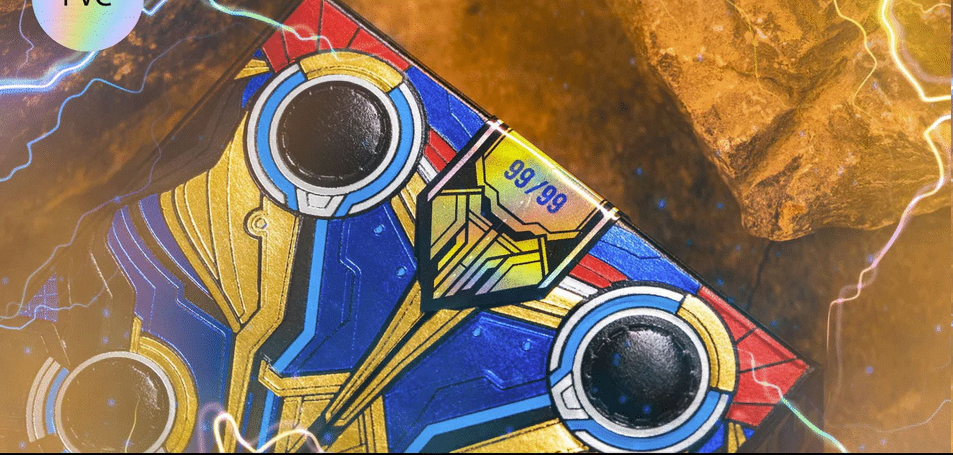 Thor: Love & Thunder (PVC Gold Gilded Edition) Playing Cards by Card Mafia