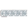thumbnail image 3 of Ambesonne Tropical Fabric by the Yard Upholstery, Banana Palm Leaves Pattern, 1 Yard, Slate Blue Pale Grey, 3 of 5