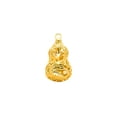 thumbnail image 1 of Qarigey Colgantes de latón con patrón de loto de calabaza, colgante dorado a prueba de decoloración, accesorio de joyería resistente, collar, regalo Accesorios de disfraces Pez doble brillante NO9 Qarigey AP016745-10, 1 of 6