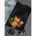 thumbnail image 3 of Coral Rose Garden T-Shirt Women -Image by Shutterstock, Female x-Large, 3 of 4