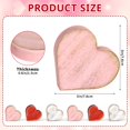thumbnail image 2 of Set de 6 corazones decorativos de madera para San Valentín COCHIE, rojo, rosa y blanco, 2 of 7