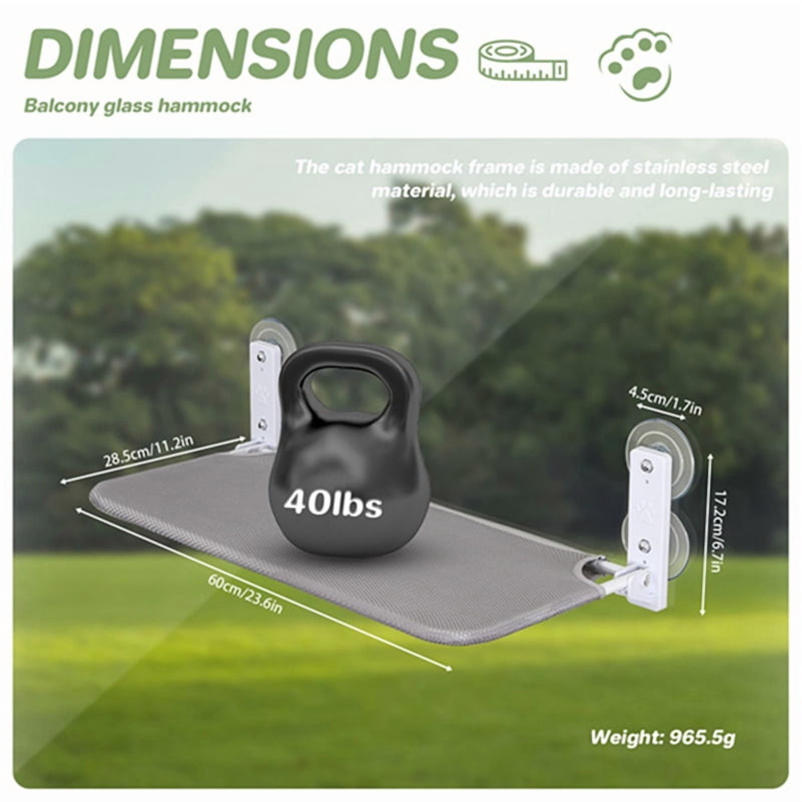 1 x Cat Window Perch Kit-As Shown