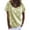 Yellow, variant on JYLPZYR Women Casual Loose Polka Dot Blouse Print V Neck Short Sleeved Tshirt Top (Gray,L)