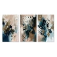 thumbnail image 2 of Designart "Abstract Reflections in Blue III" Abstract Wall Art Set Of 3 - Blue Abstract Gallery Set For Office Decor, 2 of 7