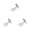 Clear, variant on 50 Pcs Clear Heads Twist Pins Heavy Duty Bed Skirt Pins Upholstery Tacks Headliner Pins Clear Heads Twist Pins Tacks Headliner Pins for Slipcovers and Bedskirts, 0.39"x0.6", Clear